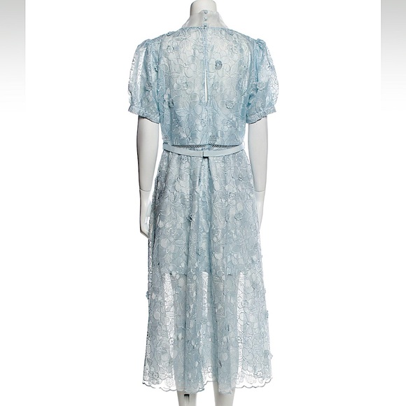 🆕 SELF-PORTRAIT MIDI dress size 10 - Picture 2 of 2